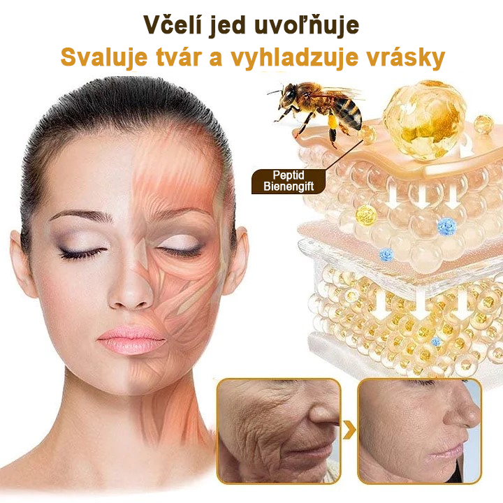 🍀👩⚕️Získajte mladistvú pleť hneď teraz! - 👩⚕️Furzero™ Botoxový krém na odstraňovanie vrások s obsahom včelieho jedu - (posledný deň 70% zľava)