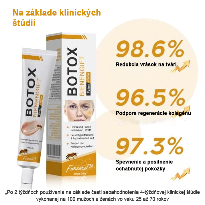 🍀👩⚕️Získajte mladistvú pleť hneď teraz! - 👩⚕️Furzero™ Botoxový krém na odstraňovanie vrások s obsahom včelieho jedu - (posledný deň 70% zľava)